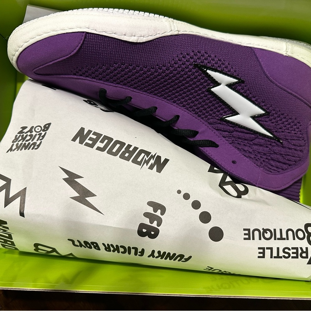 Funky Flickr Boys Nidrogen Pro-Gen “Amethyst” Wrestling Shoe